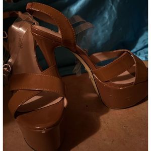 Brown Diverse Styles Size 10 Side slit dress
